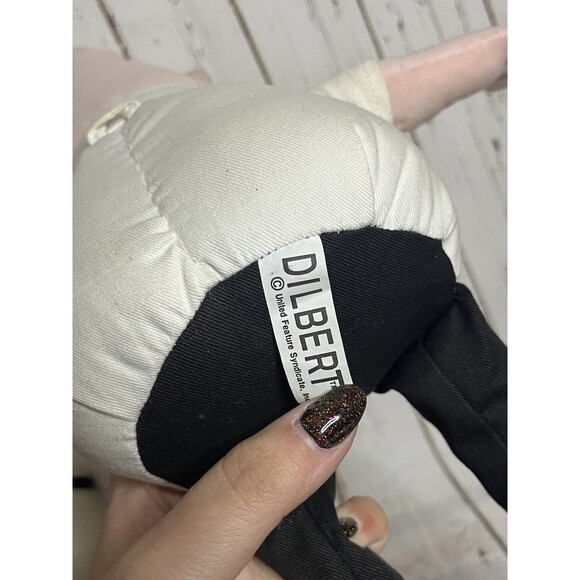 Dilbert and Dogbert Large Stuffed Plush Dolls Collectible - Picture 5 of 7